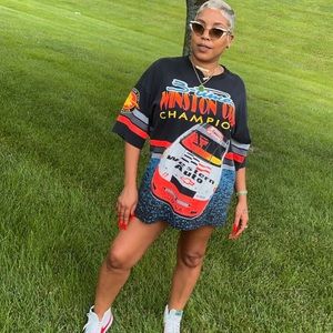 Vintage race car T-Shirt Dress
